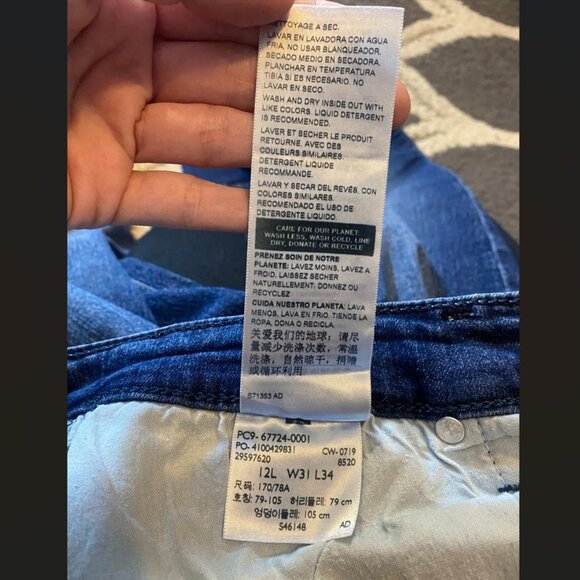 Levi's Women's Signature Modern Slim Stretch Jeans Size 12 - Picture 10 of 11